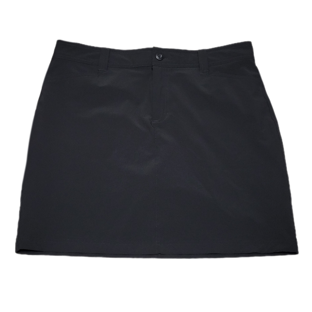 Eddie Bauer Adventurer Black Skort Skirt Women's Size 10